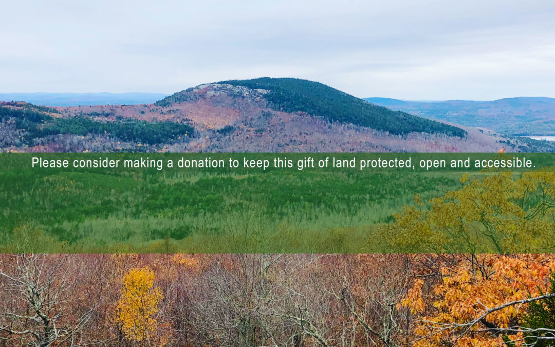 Support Great Pond Mountain Conservation Trust