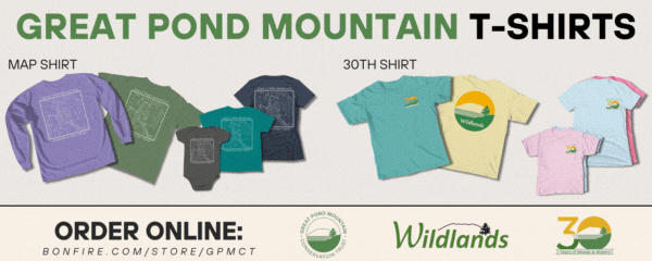 Great Pond Mountain T-Shirts available at bonfire.com/store/gpmct