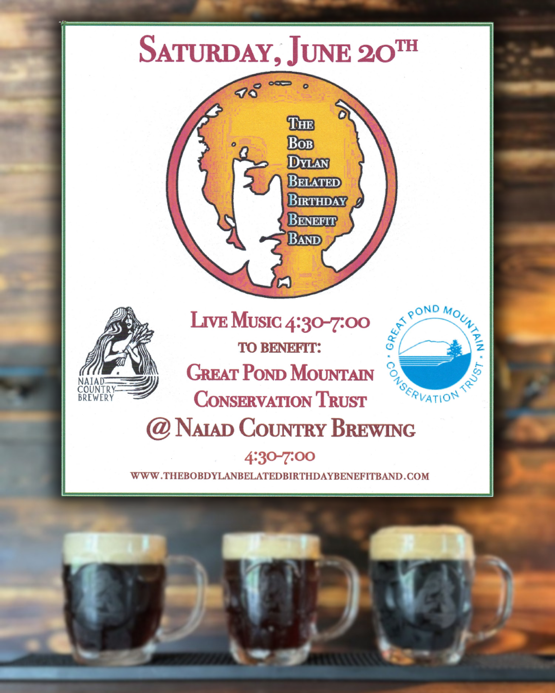 2026.06.20 Naiad Bob D BBB Band 4/11/2026 Stargazing In The Wildlands | GPMCT Monthly Meetup - Poster
